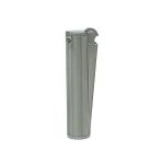 Clipper Metal Benzinli Çakmak - Mat Gümüş (Mat Krom) Özel Metal Kutulu