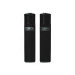 Clipper Siyah Micro Soft Çakmak 2li
