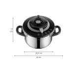 Clipso+ Chef Düdüklü Tencere - 4,5 Litre