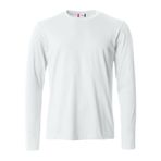 Clique Jarse Basic Beyaz Uzun Kollu Erkek T-shirt