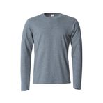 Clique Jarse Basic Gri Uzun Kollu Erkek T-shirt