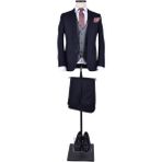 Clishe 12398 Yeleği Cift Taraflı Slimfit Takım Elbise/lacivert/46 Beden - 6 Drop - 46 / 6