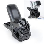 Clixsy TMC GoPro aksesuarı pişirme için Flex kelepçe GoPro Hero 4/3 +/3/2 (Siyah)