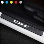 CLK Auto Honda Crv Için Uyumlu Aksesuar Oto Kapı Eşiği Sticker Karbon 4 Adet 001 - Standart - Beyaz