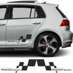 CLK Auto Peugeot Bipper Için Uyumlu Aksesuar Yan Sport 56*26 001 - Standart - Siyah