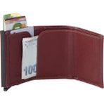 CLK Bizoon % 100 Deri Mekanizmalı Kartlık ve Cüzdan 3000 - Taba
