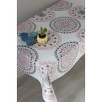 Clk Home Astarlı Silinebilir Pvc Muşamba Masa Örtüsü 06-B - 140 x 220 cm - Kırmızı