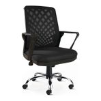 Clk Home Yönetici Bilgisayar Sandalyesi Ofis Büro Çalışma Siyah