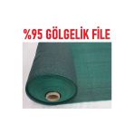 Clk Koyu Yeşil 1.5M X30 M Gölgelik File %75 Gölgeleme Filesi Bahçe Çit Örtüsü