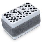 CLLOMAGY Deodorizer Katalizör Filtre Kartuşu Toto THU9476 Washlet S300 S350E S500E SW2044 C200 K300 SW573 SW3056, 2.24 '' x 1.29'' x 1.33 '' Banyo Tuvalet Hava Filtresi Karbon Koku Giderici Kartuş Parçaları