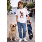 Cloise Teddy ayıcık Relax Baskılı Erkek Çocuk T-shirt %100 Pamuk