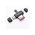 Cloody Micro Usb Telefon Adaptörü Micro Sd/sd Kart/usb Okuyucu Dönüştürücü