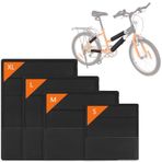 CLOPAE Bisiklet kadro koruması, 4'lü set, bisiklet aksesuarı, elektrikli bisiklet, kadro koruması, bisiklet taşıyıcı taşıma koruması, Thule Carbon Frame Protector için