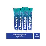 Close Up Diş Macunu Icy Cool Ağız Bakım Suyu Etkili 4 x 50 ML