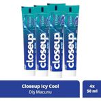 Closeup Icy Cool Ağız Bakım Suyu Etkili 4x50 ml Diş Macunu