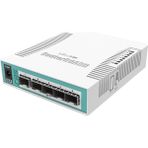 Cloud Router Switch CRS106-1C-5S Layer3, 5x Sfp , 1 Port Sfp /gigabit Combo,l5