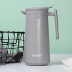 Cloud Yaratıcı 800ML Mocha Özel Pot Mini Cezve 304 Paslanmaz Çelik Taşınabilir Pot (Yurt Dışından) - Açık Gri