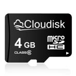 Cloudisk Micro SD Kart MicroSD Kart Hafıza Kartı (4GB)