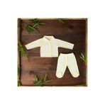 Clouds Bebek Patikli Pijama Takımı Sarı 0-3 Ay