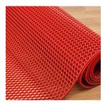 CLOURMAT KIRMIZI KAYDIRMAZ PETEK PASPAS (KIRMIZI) 120cm X 200cm