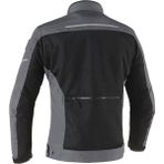 Clover Netstyle-3 Wp Korumalı Kadın Motosiklet Montu Siyah Gri Kırmızı - XS - Siyah - Gri - Kırmızı