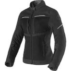 Clover Netstyle-3 Wp Korumalı Kadın Motosiklet Montu Siyah - XS