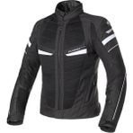 Clover RainJet -2 WP Korumalı Siyah/Beyaz Motosiklet Montu