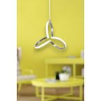 Clower Modern Sarkıt Power LED Avize Gri Kasa - Beyaz Işık - 1
