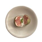 CLoxks Yemek Tabakları Krem Beyaz Yemek Tabağı Ev Küçük Yemek Tabağı Restoran Kafe Tatlı Tabağı Meyve Tabağı Kahvaltı Tabağı Yuvarlak Küçük Derin Tabak Tabağı Seti