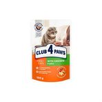 Club 4 Paws Tavuklıu Pouch Kedi Konservesi 6x100 gr