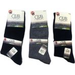 Club Socks 12 Çift Kışlık Yün Çorap - 40 - 44 - Renkli