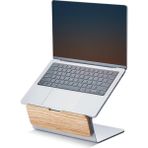 Clue Design Ahşap Dizüstü Bilgisayar Yükselticisi - Macbook Yükseltici Stand - Tek Ebat - Naturel