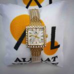 Clup Polo Alsaat Vintage Kadın Saati - Altın - Beyaz
