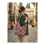CLUTCH Etnik Osmanlı Motifli Goblen Çanta | Şık & Günlük Kullanım | Vintage Stil Omuz Çantası