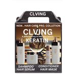 Clving Keratin Saç Bakım Serisi, Şampuan, Krem, Serum, Maske
