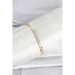 Cm 14K Gold Renk Halka Zincir Model Kadın Bileklik 5886