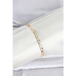 Cm 14K Gold Renk Halka Zincir Model Kadın Bileklik - Lisinya