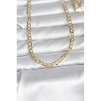 Cm 14K Gold Renk Kalın Zincir Model 60 Cm Kadın Kolye - Ebj260207w39457