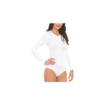 Cm Store Imer 9261 Kadın Uzun Kol Çıtçıtlı Atlet - Beyaz - XL