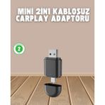 Cm Store Kablosuz Carplay Adaptörü – Usb-A & Type-C Uyumlu Hızlı Bağlantı Cihazı