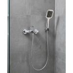 Cm Store Siyah Duş Seti El Duşu Başlığı Spiral Hortum Dayanıklı Banyo Duş Aksesuarı - Standart