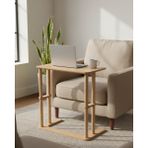 CMDWOOD Cmd Wood HEMPAM Laptop Masası-Çalışma Sehpası – Ergonomik, Dayanıklı & Çok Yönlü Kullanımı – Ofis & Ev İçin Çok Amaçlı MDF’lam ve Ahşap ayaklı - aynı - Meşe