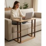 Cmdwood Cmd Wood Hempam Laptop Masası-Çalışma Sehpası – Ergonomik, Dayanıklı & Çok Yönlü Kullanımı – Ofis & Ev Için Çok Amaçlı Mdf’lam ve Ahşap Ayaklı - aynı - Rota - Ceviz