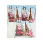 Cmf Fotoğraf Resim Albümü 15x21 Cm (6X8) 100'lük Eyfel Otobüs Desenli