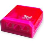 Cmk 3 Bıçaklı Atık Hazneli Kalemtraş XL-296 - Pembe
