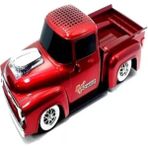 Cmk 538BT Kırmızı LED Işıklı Nostaljik Pikap Kamyon Fm Radyo Bluetooth Hoparlör