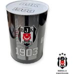 Cmk Beşiktaş Jumbo Boy Lisanslı Metal Kumbara - Siyah