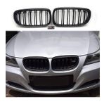 Cmk Bmw 3 Serisi E90 2008-2011 M3 Böbrek Piano Black Çift Çizgi Panjur