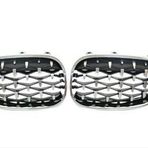 Cmk Bmw 5 Serisi 2004-2009 E60 Diamond Böbrek Krom Çerçeve Panjur