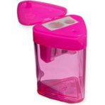 Cmk BR-570 Çift Bıçaklı Hazneli Kalemtraş - Pembe